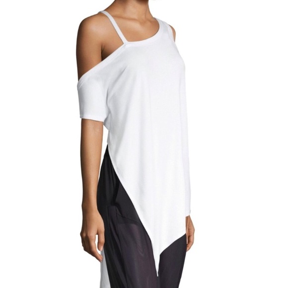 Vimmia Serenity Off Shoulder Slit Oversized Top - Picture 3 of 8
